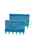 Brosses lamelles bleues x2