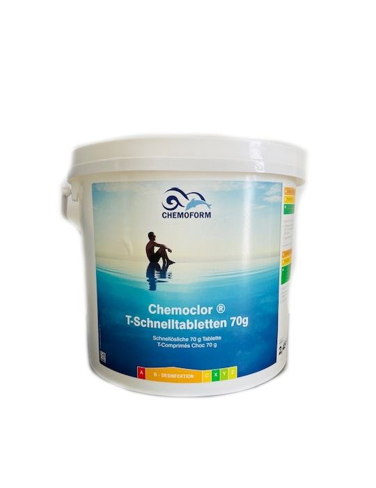 T-comprimés choc 70g 2,45kg